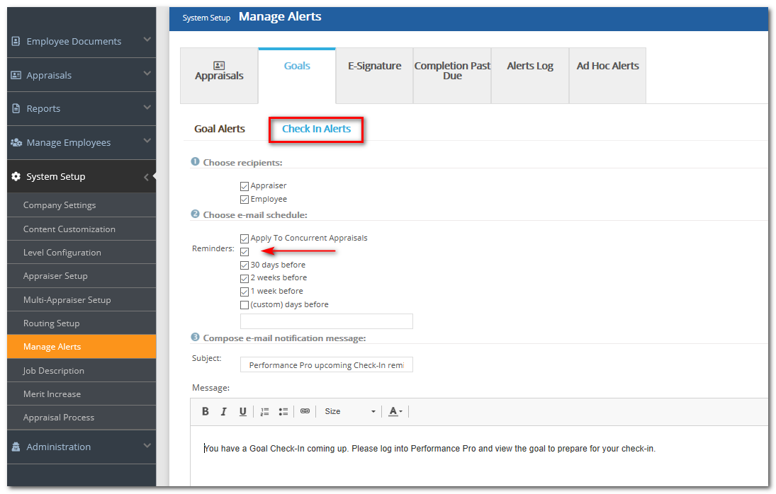 How to Disable Email Notifications Performance Pro